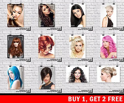 £2.99 • Buy HAIR STYLE BEAUTY SALON SPA HAIRDRESSER Woman Haircut Barber Buy 1 Get 2 FREE