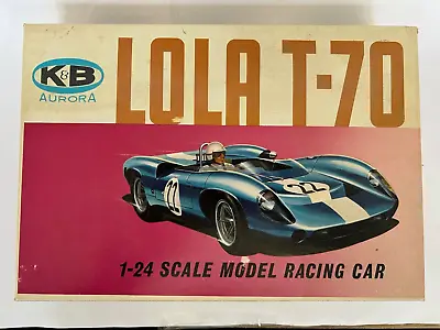 K&B Lola T-70 1/24 Scale Slot Car Kit NIB • $239.95