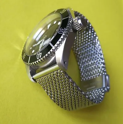 £29 • Buy 'Bond' Mesh Watch Bracelet - Stainless Steel BOND Type Milanese Watch Strap