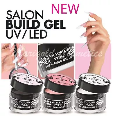 Victoria Vynn UV/LED Gel Nail BUILDER Clear Cover EXTENSION False Tips Overlay • £10.79