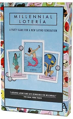 Millennial Loteria Card Game The New Generation Mexican Bingo New Sealed • $15.99