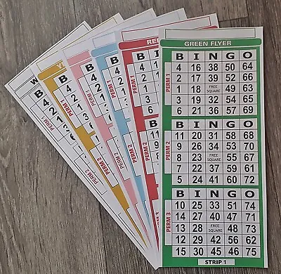 Bingo-tech 75 Number American Bingo Flyers • £2.80
