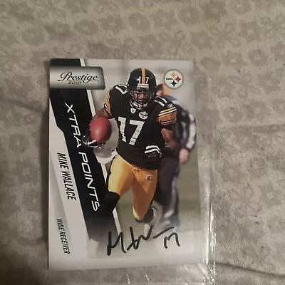 Mike Wallace Rookie Auto • $55