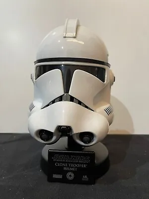 Star Wars Clone Trooper Helmet Scaled Replica Ep. III 2007 • £101.59