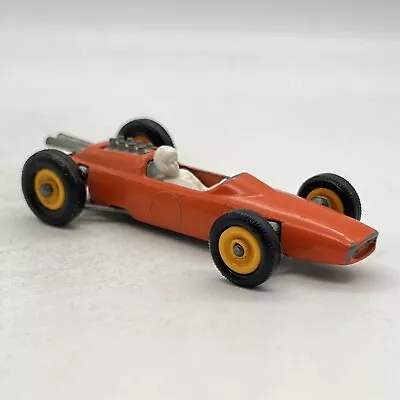 Lesney Lotus Racing Car Orange Loose Vintage England Matchbox 1-75 1967 No.19 • $3.25