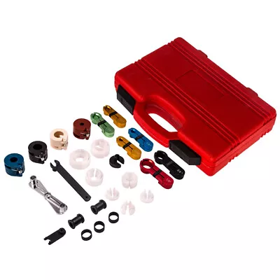 22PCS  A/C Fuel Transmission Oil Cooler Line Disconnect Tool Kit For Ford Newest • $31.80