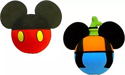 Disney Mickey Mouse Goofy Body Antenna Topper Pencil 2 Pack • $11.99