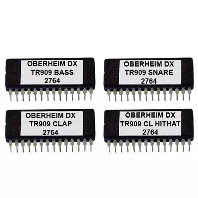 Roland TR-909 Sound Eproms Bundle For Oberheim Dx Vintage Drum Machine TR909 • $31.84