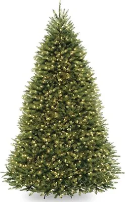 This Dunhill Fir Full Pre-Lit Artificial Green Christmas Tree Is 9 Feet  • $320