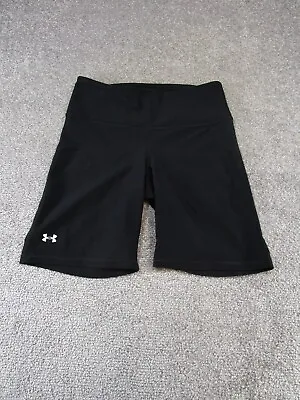 Under Armour Compression Shorts Womens Medium Heatgear Biking • $15.99