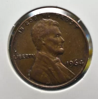 Lincoln MEMORIAL Cent 1964 P Circulated United States 1 Penny Coin  • $2