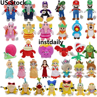 Anime Super Mario Bros Wonder Plush Stuffed Doll Toys Kids Birthday Xmas Gift US • $10.99