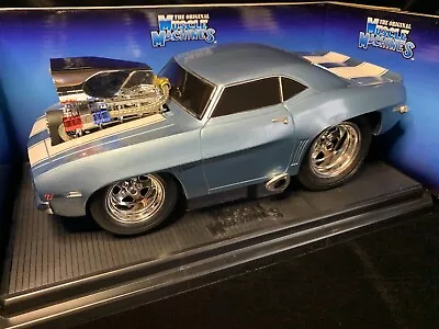 2000 Muscle Machines (1969) Chevy Camaro 1:18 Diecast W/ Stand & Original Box • $38