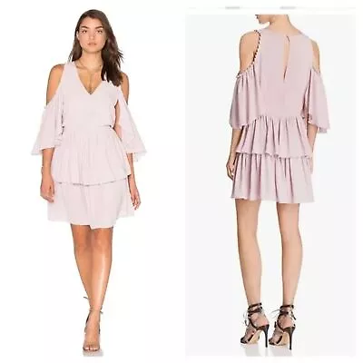 Rebecca Minkoff Lavender Roberta Tiered Dress • $75