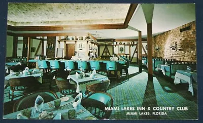 Restaurant Miami Lakes Inn & Country Club Miami FL Postcard  • $2