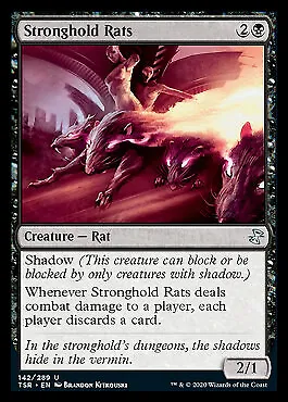 Stronghold Rats [Time Spiral Remastered] MTG Near Mint Foil • $5.03