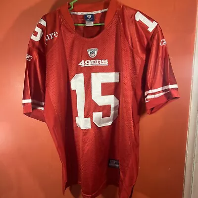 Reebok San Francisco 49ers  Michael Crabtree #15 Red NFL Jersey  Size 54 • $30
