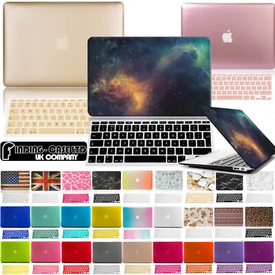 Brand New Case Cover+Keyboard Skin For Apple MacBook Air Pro 11 12 13 15 16 Inch • £9.49