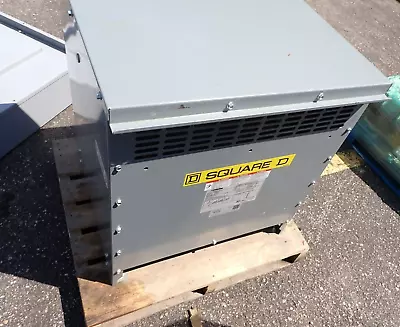 New SQUARE D EXN30T3H 30 KVA 480 To 208y/120v 3 Phase Transformer T896 • $2450