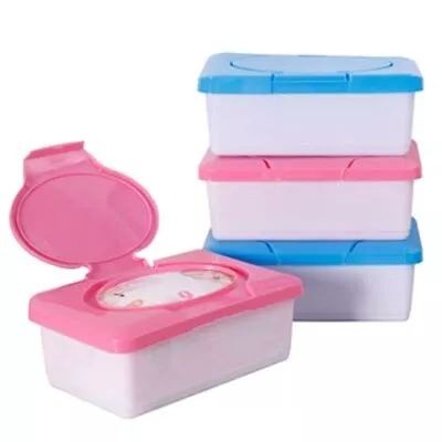 Wet Tissue Paper Case Baby Wipes Napkin Storage Box Holder Container Box Cover • $11.57