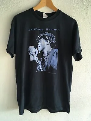 $49 • Buy James Brown Vintage 2001 Shirt  Soul Sz L