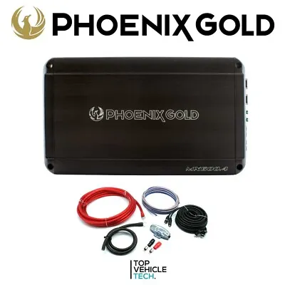 600w  4 Channel Amp  Phoenix Gold Mx600.4 Class D Car Audio Amp + Wiring Kit • $286.23