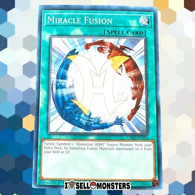 YUGIOH! X1 Miracle Fusion LDS3-EN106 Yu-Gi-Oh! 1x NM 1st Ed FAST SHIP COMMON TCG • $0.99