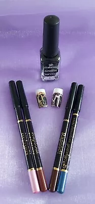 Rapsodi 4x Lip/eye Liner + Gabrini Graffiti Black Nail Polish • £6.50