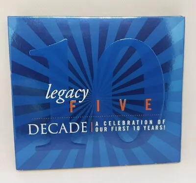 Legacy Five  DECADE  A Celebration Of Our First 10 Years! 2 CD Set 2009 TMS-6931 • $12.99