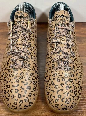 Reebok X Melody Ehsani Womens Size 8.5 Lo Paw Print Pattern Sneakers Shoes Rare • $51