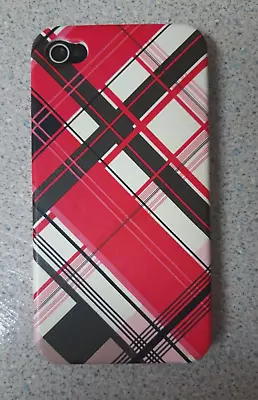 Fashion Case For The IPhone 4 Plaid Check Effect (D1) • £2.15