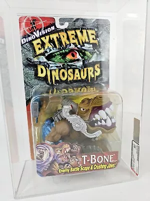 Extreme Dinosaurs Dino Vision Big Bite T-bone Action Figure 1997 Mattel AFA 80 • $899.99