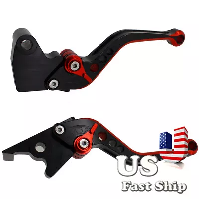 $28.58 • Buy Short Mixcolor Brake Clutch Lever For Carbon 11-20 NC700 16-20 GSXR600 750 11-16