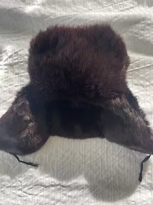 Ushanka Vintage Mink Fox Russian Ukraine • $45