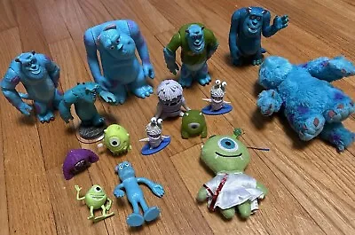 Lot Of Monsters Inc Disney Toy Figurine Action Figure Pixar Boo Mike Sully • $14.99