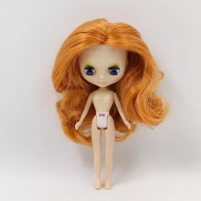 Fashion 4  Mini Blythe Doll Normal Body Shiny Face Beauty Hair 10cm DIY Toy Girl • $28.02