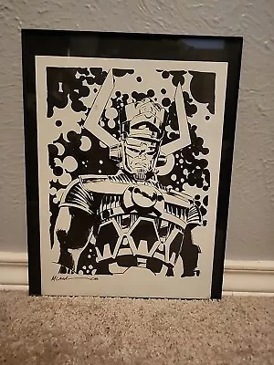 Michael Lark Original Sketch GALACTUS/MARVEL/FANTASTIC FOUR • $450