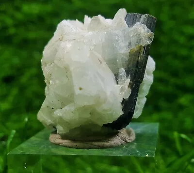 76 Carat Tourmaline Rare Crystal With Albite & Muscovite From StakNala • $7.99