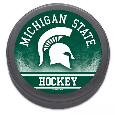 MICHIGAN STATE UNIVERSITY MSU SPARTANS Souvenir Wincraft PUCK BIG10 - #8L_#4L • $14.99