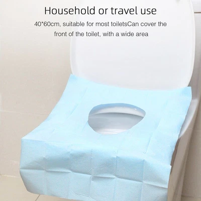 £4.98 • Buy 10 Pack Disposable Paper Toilet Seat Covers Waterproof Hygienic Health Camping