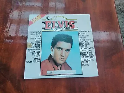 ELVIS PRESLEY  -    The Elvis Explosion      Double G/fold Album. Still Sealed ? • $18