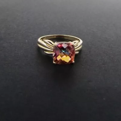 Mystic Fire Topaz 10kt Gold  Ring • $170