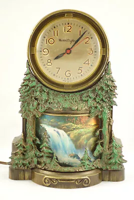 Vintage Mastercrafters Master Crafters Motion Clock Waterfall Works! • $95