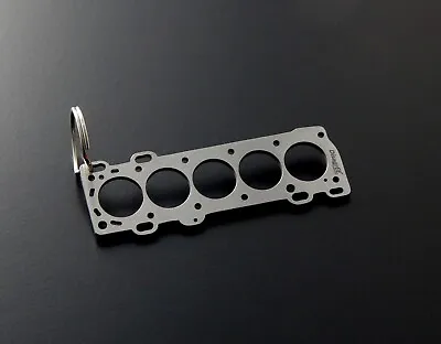 Keychain Cylinder Head Gasket For Volvo B5252 B5254 - Stainless Steel Brushed • $23.90