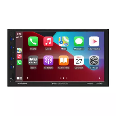 BOSS Audio Elite BE920WCPA 7  NEW WIRELESS Apple CarPlay/Android 2DIN Car Stereo • $249.95