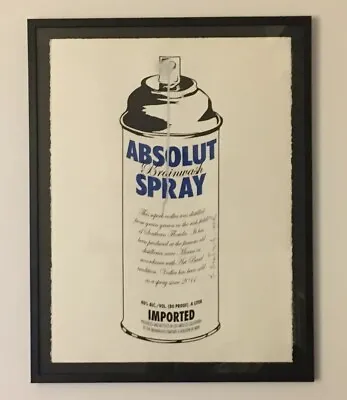 Mr. Brainwash Absolut Brainwash (Art Basel Miami 2011) - (#1/#1) Andy Warhol Can • $7500