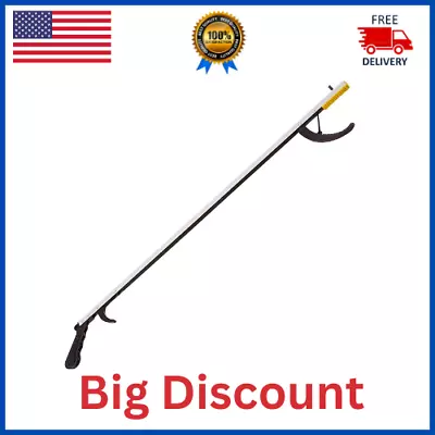 Magnetic Pick Up Hand Stick Trash Hook Arm Tool 32  Object Grabber Reacher Grip • $15.95