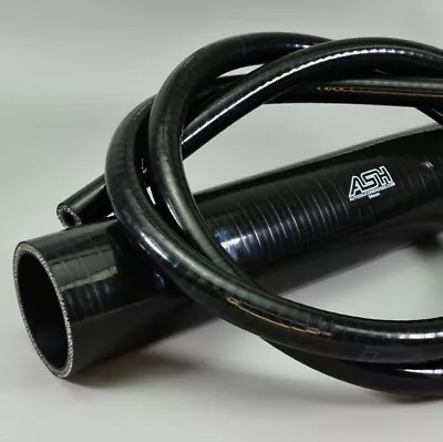 £422.82 • Buy Black Silicone Straight Reinforced Hose Coolant Water Turbo Boot Inlet Pipes