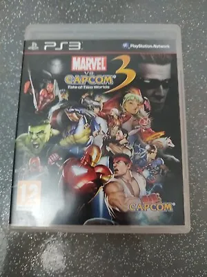 Playstation 3 Marvel Vs Capcom Fate Of Two Worlds Game • £8