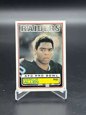 1983 Topps Football 294 Marcus Allen RC Rookie Card  • $2.52